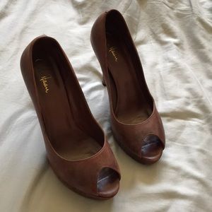 Cole Haan Peep Toe Pumps